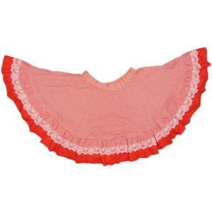 1980s Vintage Square Dance Skirt Size L